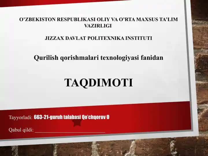 Qorishmalar ishlab chiqarishda yashil iqtisodiyot muammolari