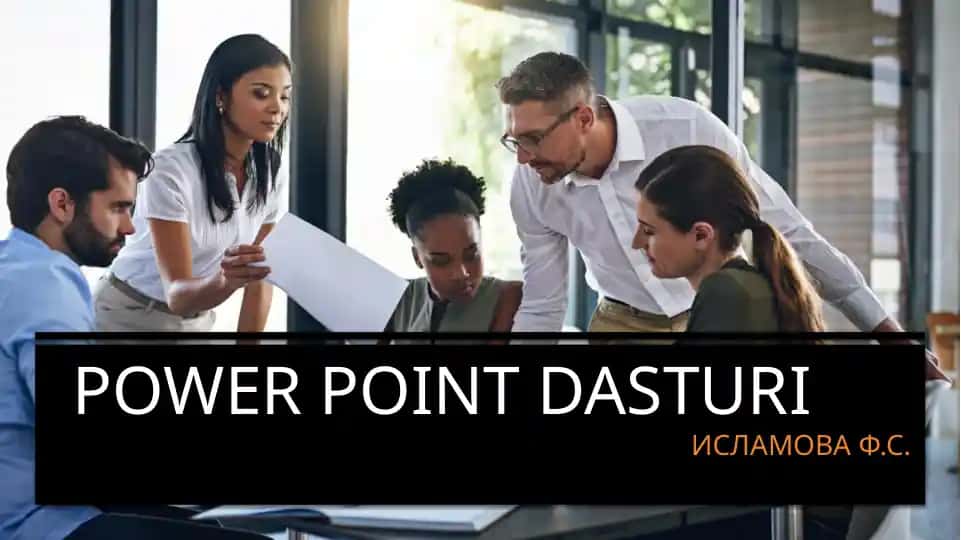 POWER POINT DASTURI