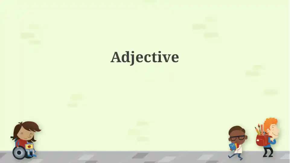 Adjective