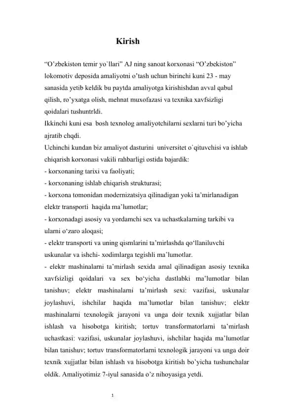 Elektr transporti ta'mirlash texnikasi