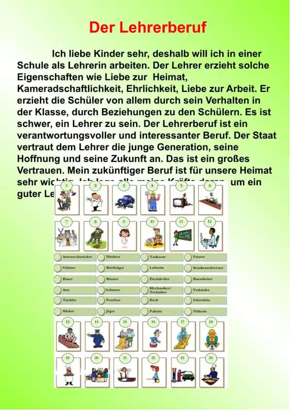 Der Lehrerberuf