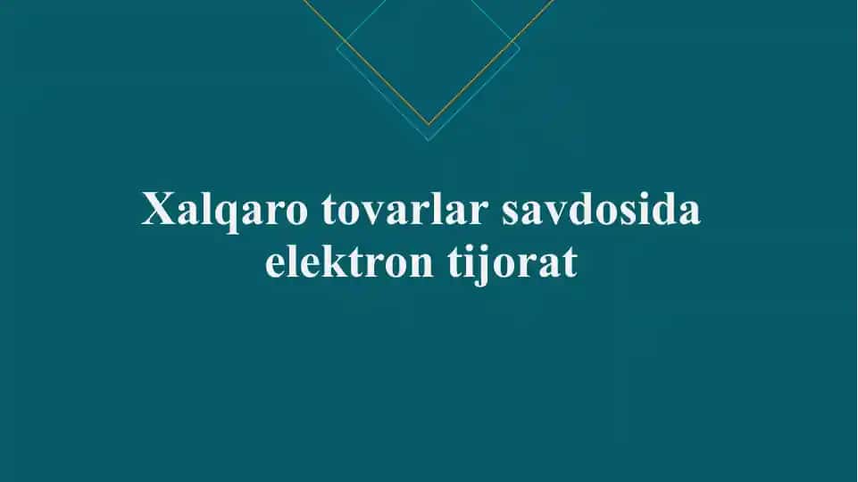 Elektron tijorat