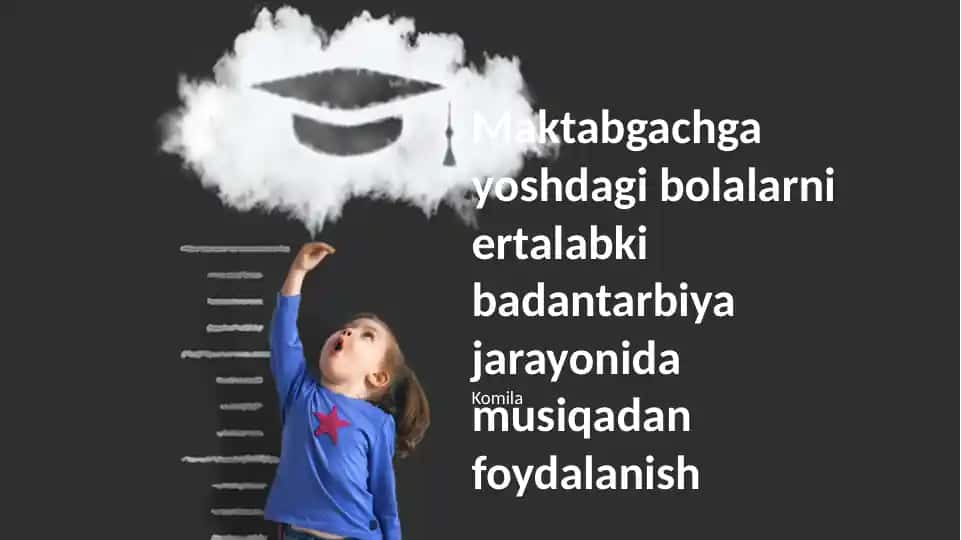 Maktabgacha yoshdagi bolalarni ertalabki badantarbiya jarayonida musiqadan foydalanish