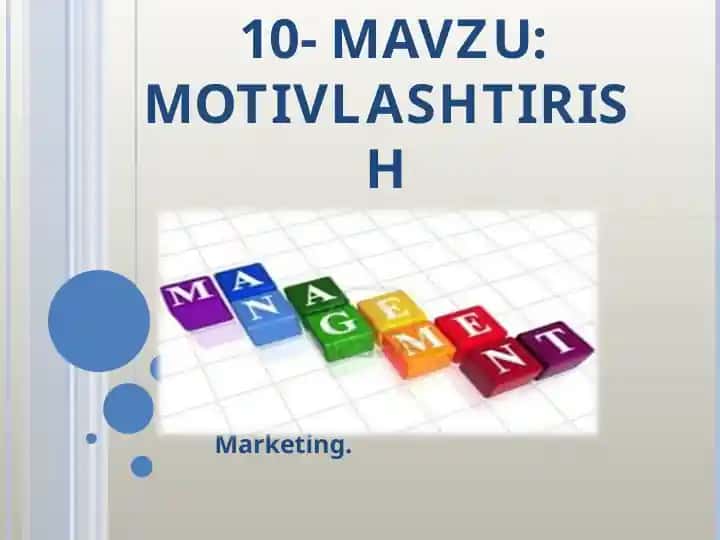 Motivlashtirish