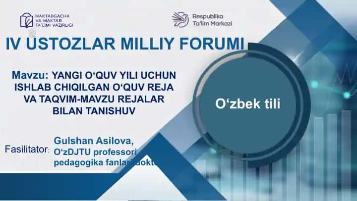 Yangi o‘quv yili uchun ishlab chiqilgan o‘quv reja va taqvim-mavzu rejalari bilan tanishuv