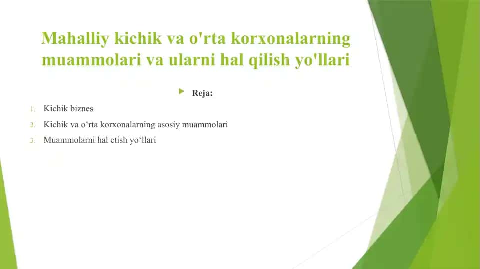 Kichik biznes