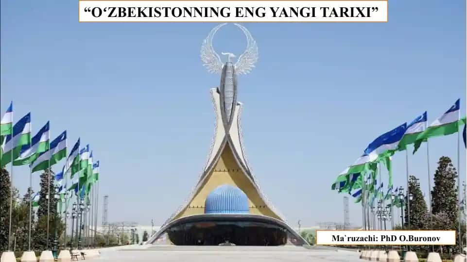 Oʻzbekistonning eng yangi tarixi