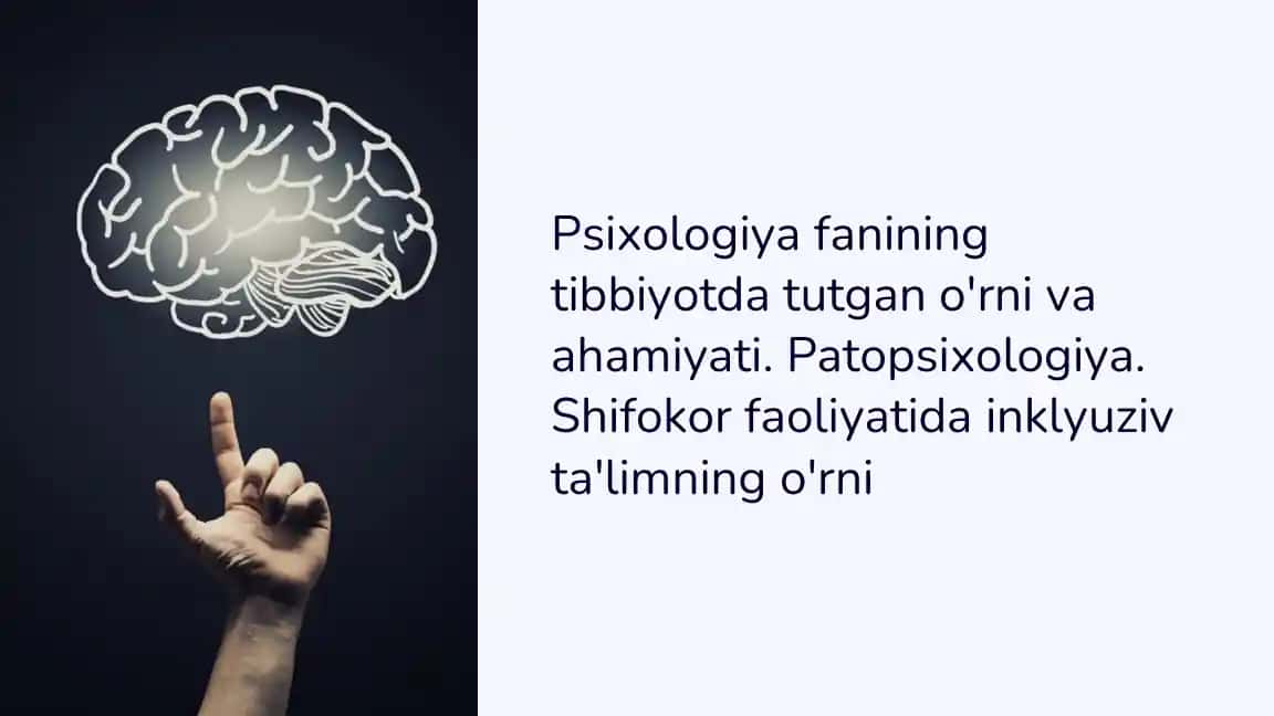 Psixologiya va Tibbiyot