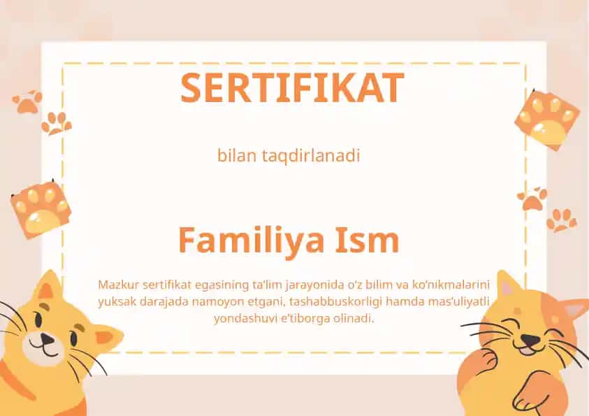 SERTIFIKAT