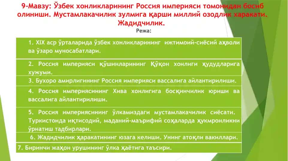 Узбек хонликларининг Россия империяси томонидан босиб олиниши