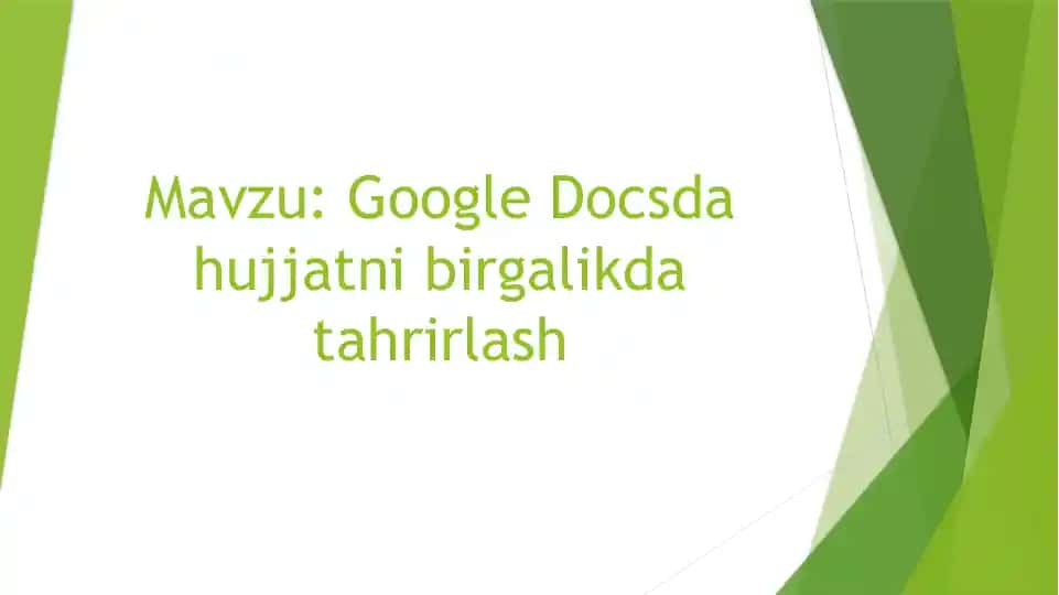 Google Docs