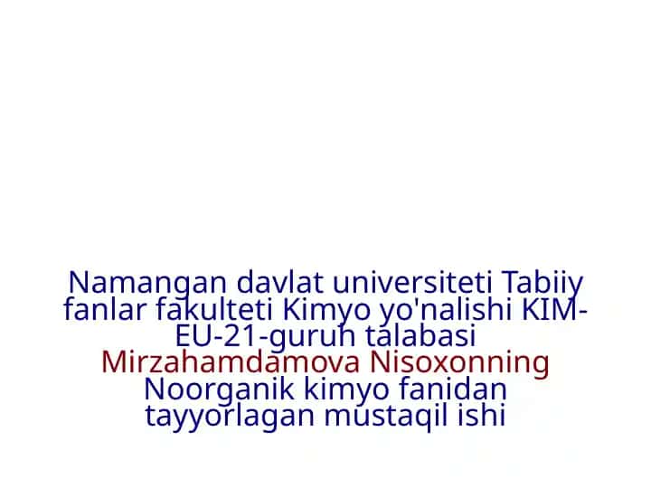 Korroziya va uning qarshi kurish usullari