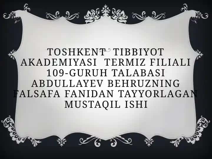 Falsafiy dunyoqarash