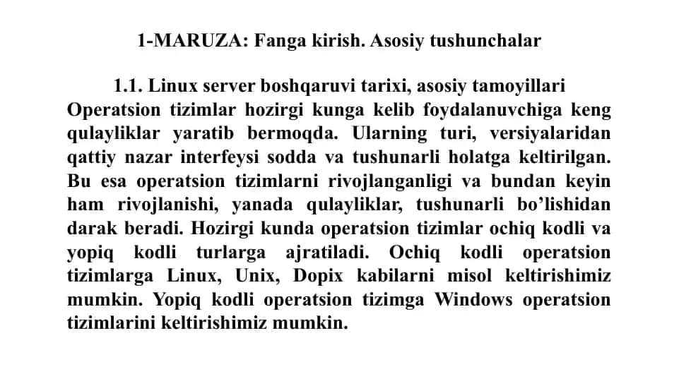 Linux server boshqaruvitari