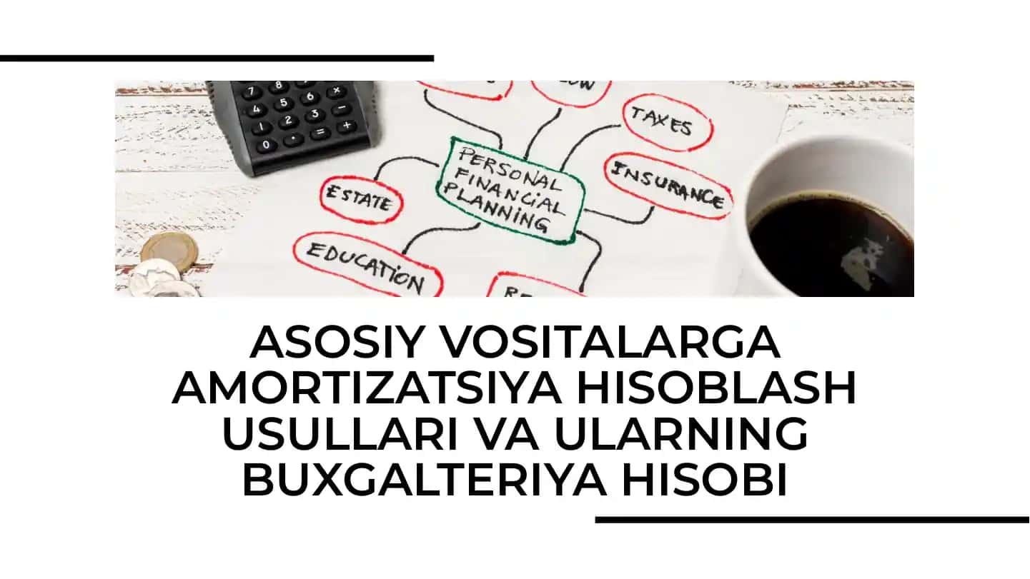 ASOSIY VOSITALARGA AMORTIZATSIYA HISOBLASH USULLARI VA ULARNING