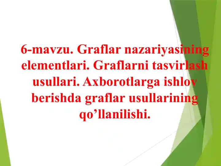 Graflar nazariyasi