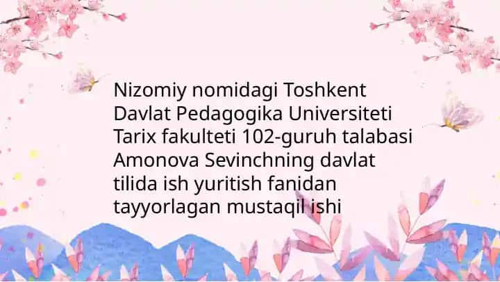 Kasbiy nutqning qòllanilish sohalari