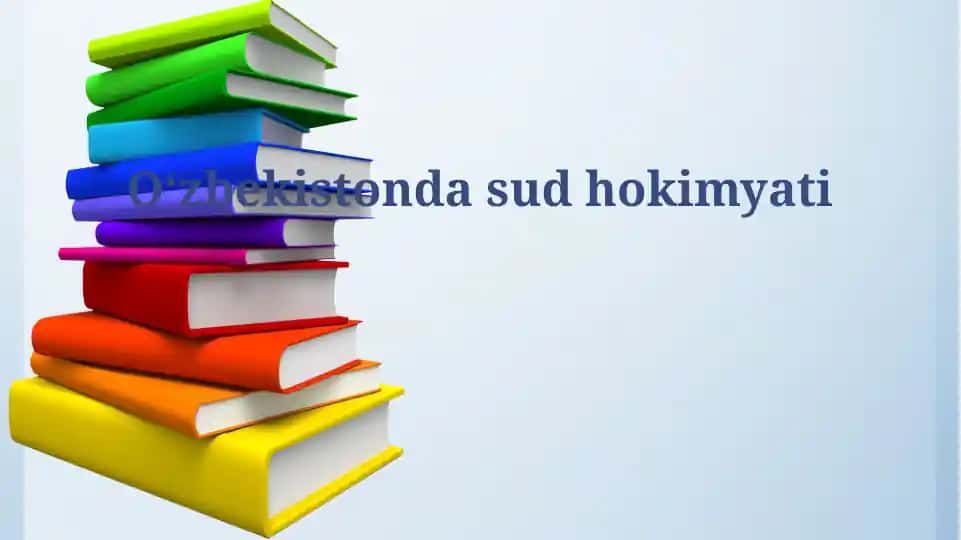 O'zbekistonda sud hokimyati