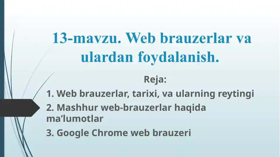 Web-brauzerlar