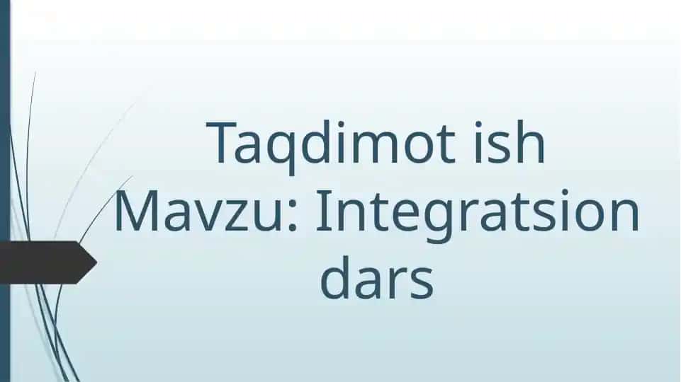 Integratsiondars