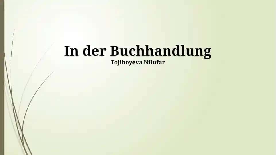 Die Welt der Bücher