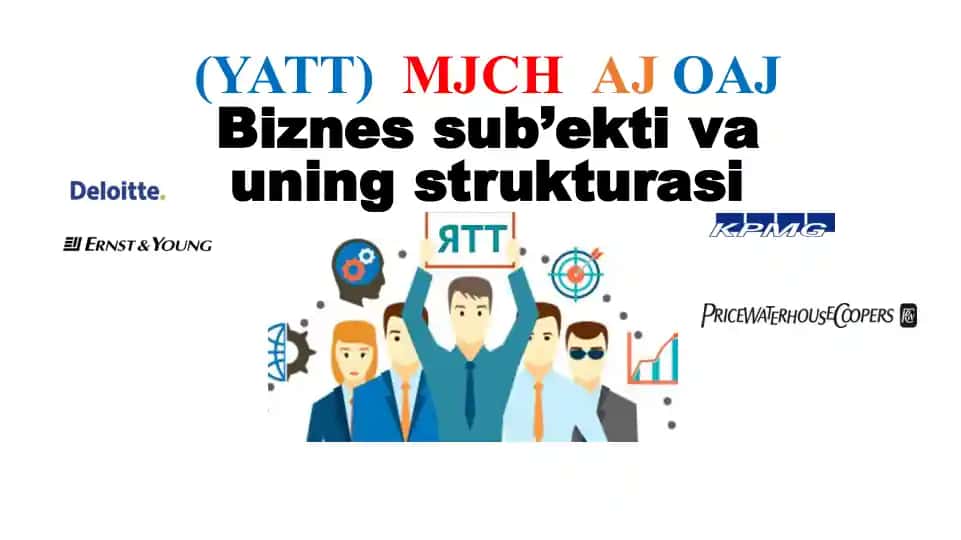 Biznes sub'ektining strukturasi