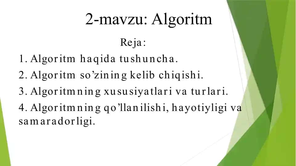 Algoritm