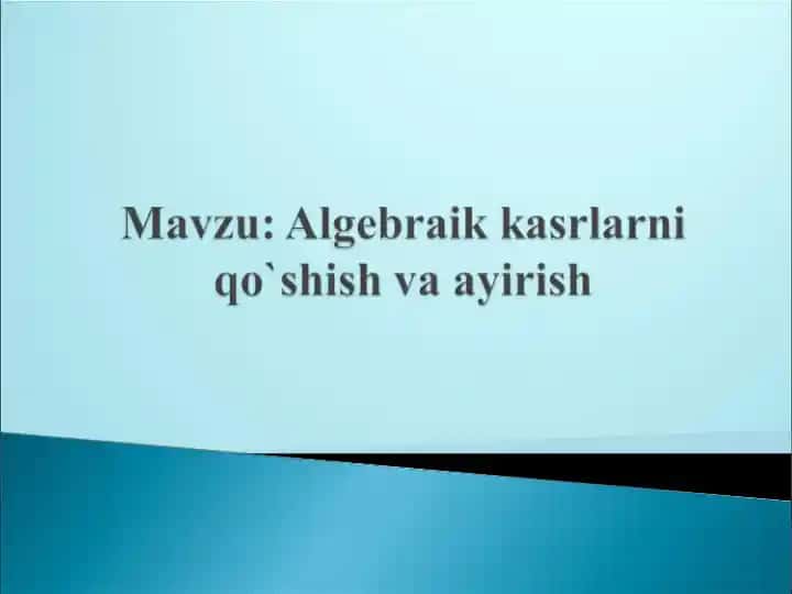Ta'limiy Dastur