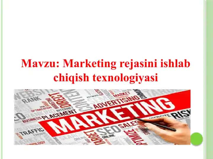 Marketing rejasi
