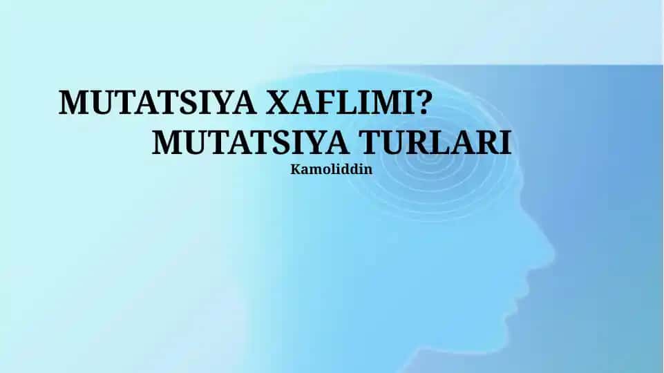 Mutatsiya Xaflimi