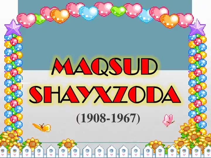 Maqsud Shayxzoda