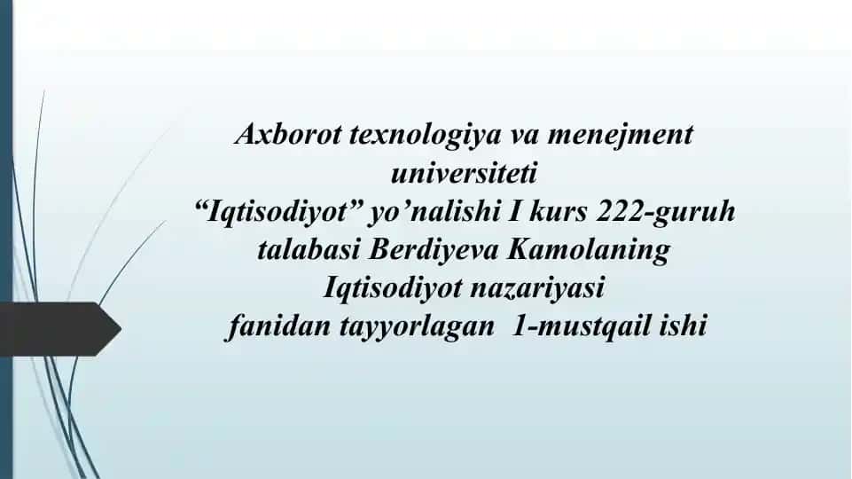 Iqtisodiymuvozanat