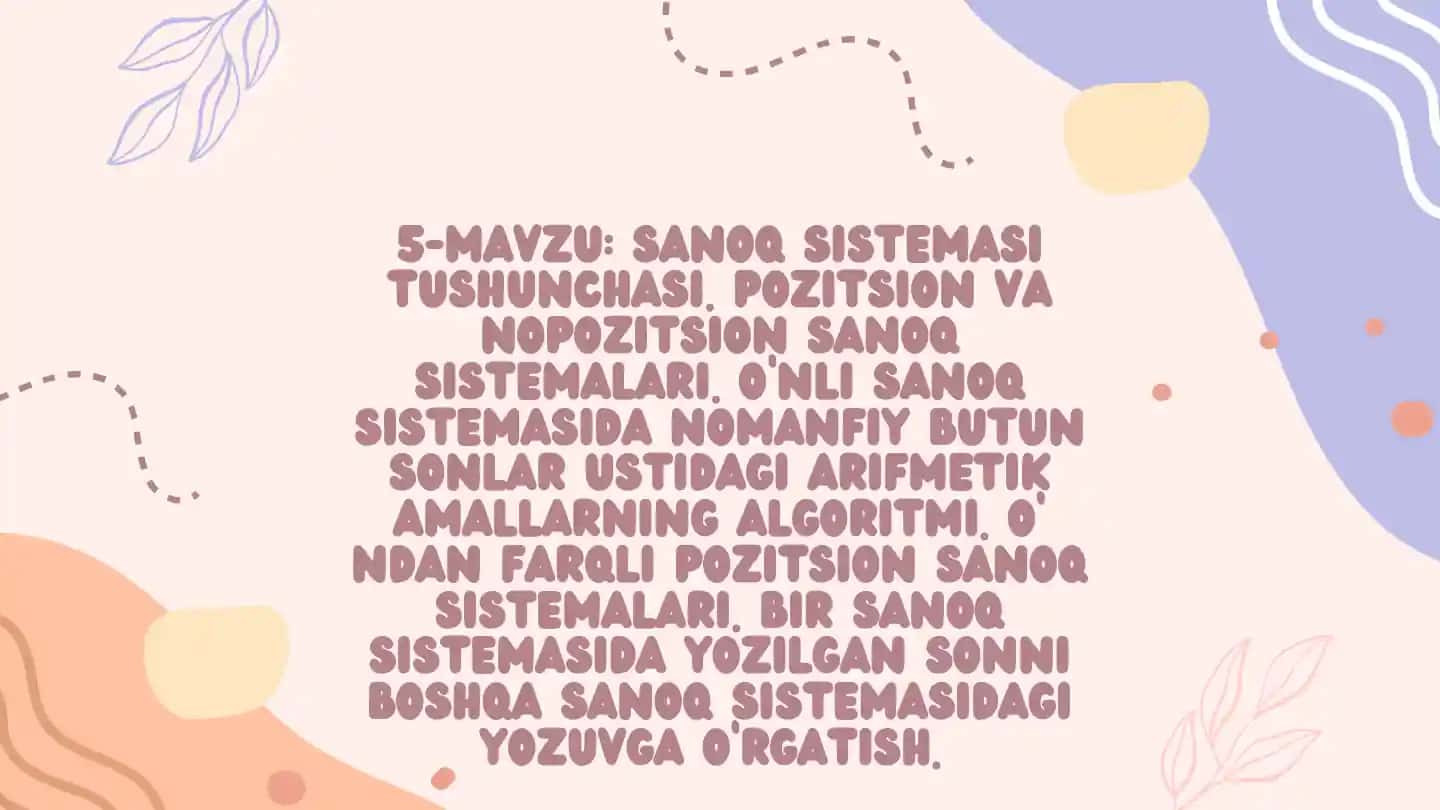 Sanoq tizimi