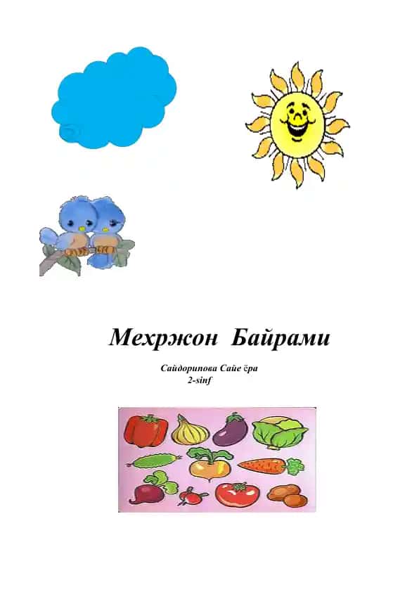 Mehrijon Bayrami 2-sinf