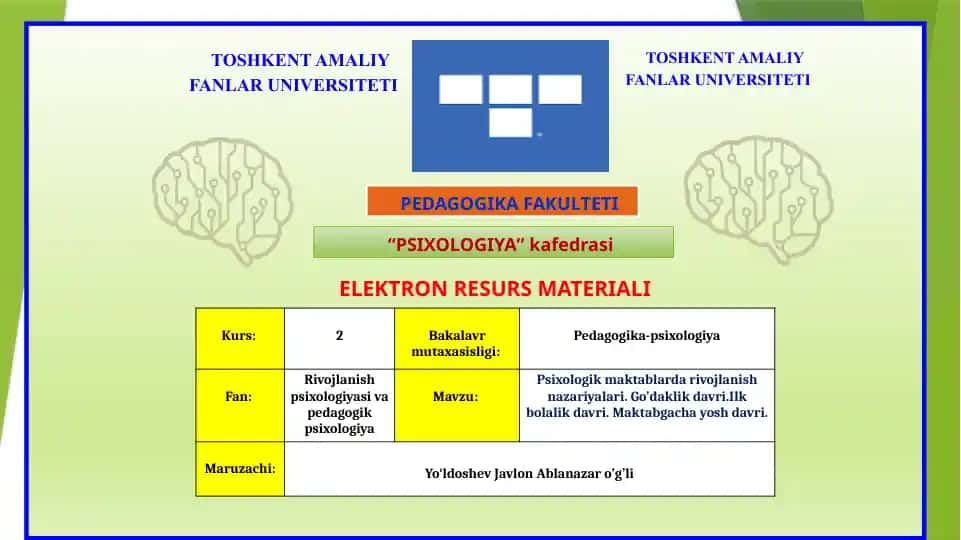 Elektron Resurs Materiali