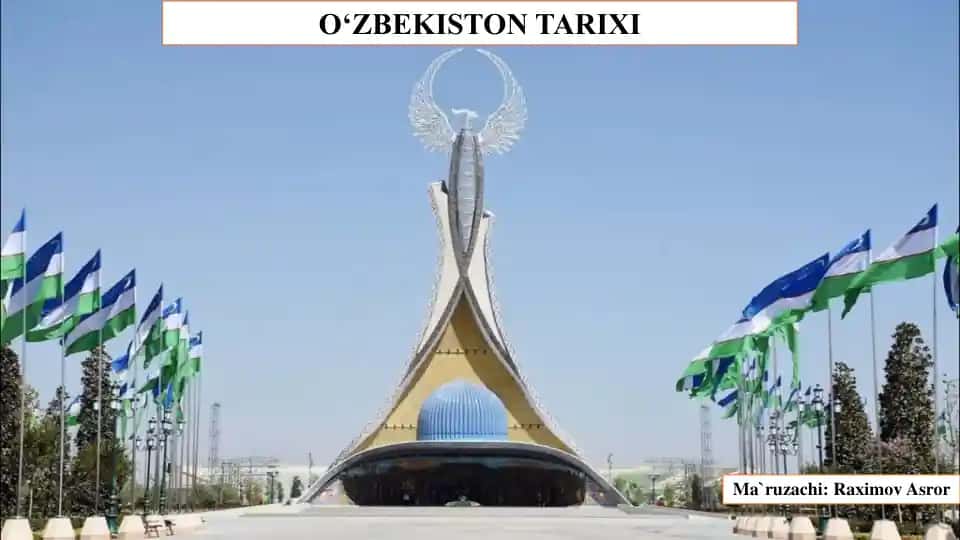 Oʻzbekiston tarixi