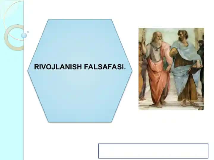 RIVOJLANISH FALSAFASI