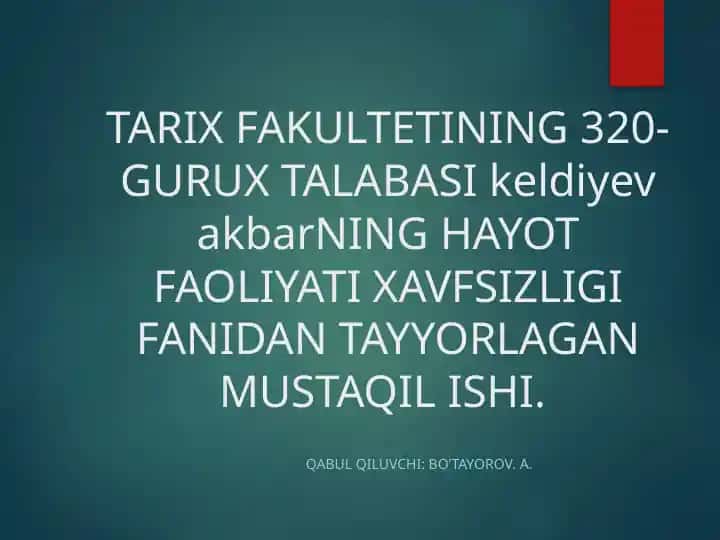 Sanoat korxonalari hududini obodanlashtirish