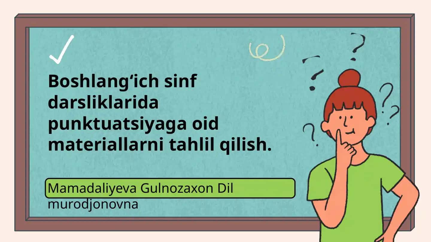 Boshlangʻich sinf darsliklari