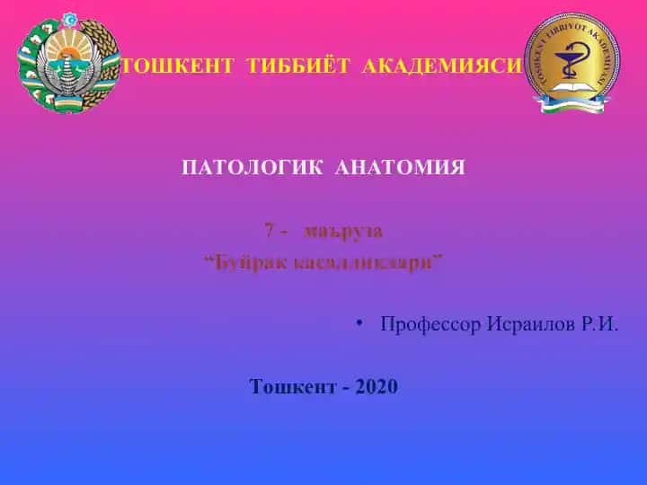 "Буйрак касалликлари"