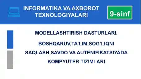 Modellashtirish dasturlari