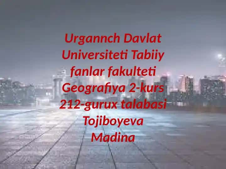 Jahonning yirik shahar aglomeratsiyalari