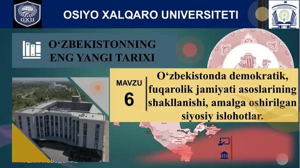 O‘zbekistonda Demokratik, Fuqarolik Jamiyati Asoslarining Shakllanishi