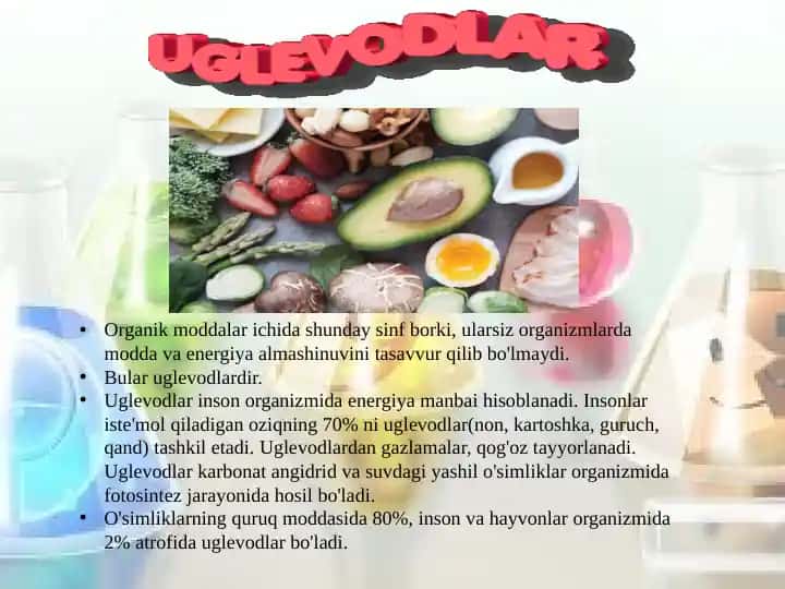 Uglevodlar