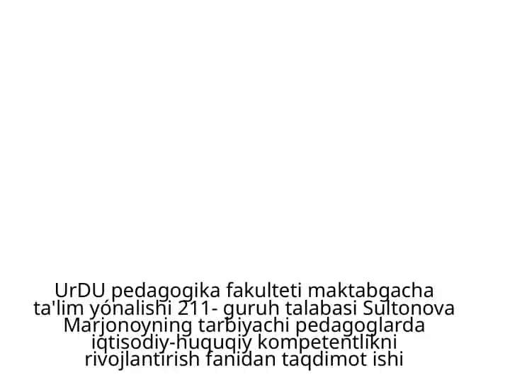 Oilaviy-nodavlat maktabgacha ta'lim tashkilotlari