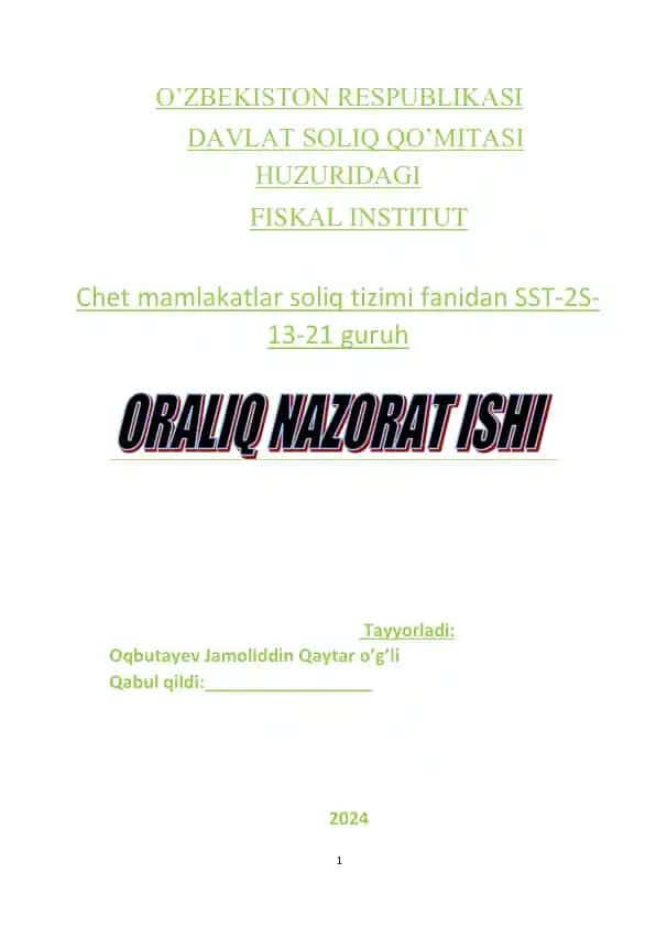Soliq qo‘mitasi