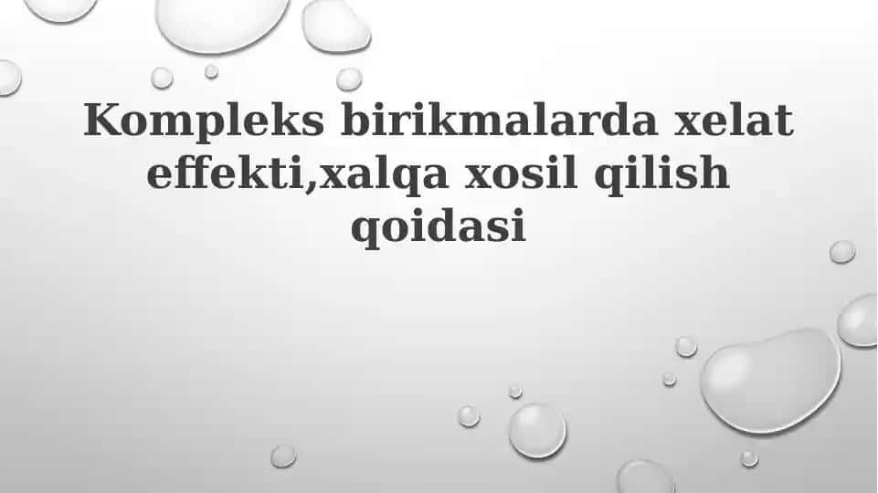 Kelat Effekti