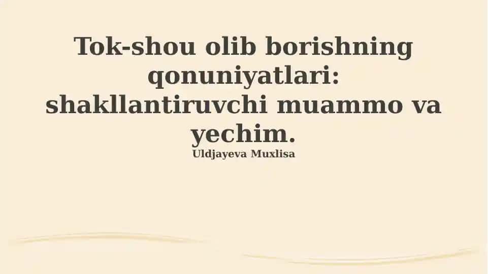 Muzokaralar qonunlari: Muammoni shakllantirish va yechim izlash