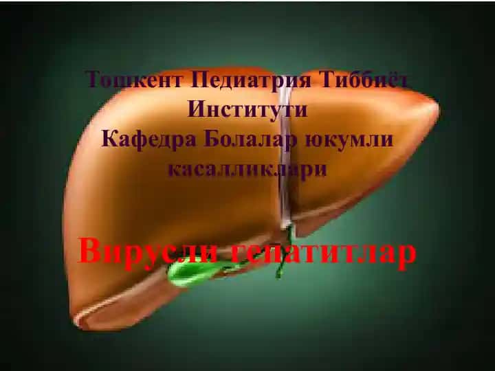 Gepatit viruslari