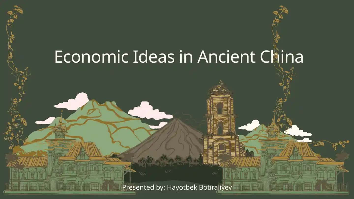 Economic Ideas in Ancient China.pptx presentatsiya iqtisodiyot nazariyasi